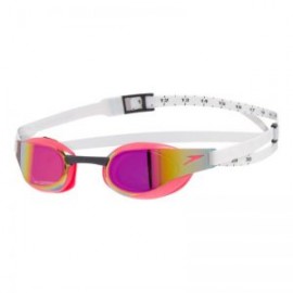 SPEEDO GOGGLES FASTSKIN ELITE GOG MIR AU WHITE/RED