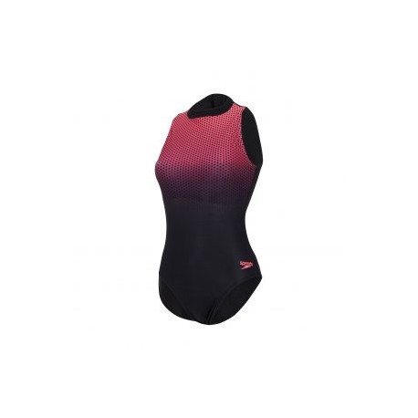 SPEEDO W PLACEMENT HYDRASUIT ROJO NEGRO