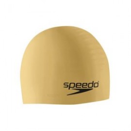 SPEEDO ELASTOMERIC SOLID SILICONE CAP GOLD