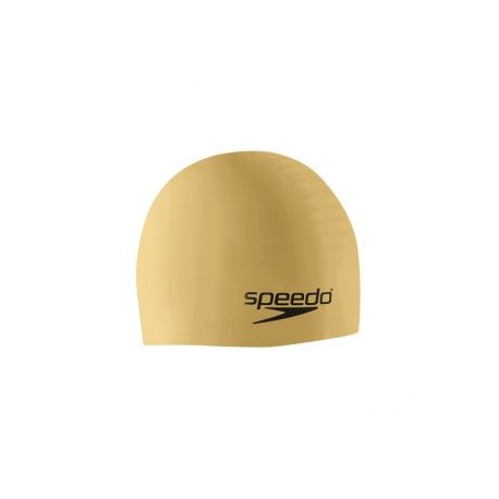 SPEEDO ELASTOMERIC SOLID SILICONE CAP GOLD