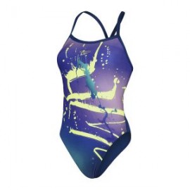 SPEEDO WOMEN’S PLACEMENT DIGITAL TURNBACK