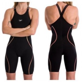 SPEEDO FASTSKIN LZR PURE INTENT CLOSED BACK BLACK/ROSE GOLD