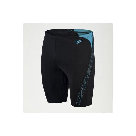 SPEEDO MENS HYPER BOOM SPLICE JAMMER BLUE/BLACK