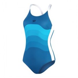 SPEEDO WOMENS SHAPING PTINTED ENTWINE 1 PIECE