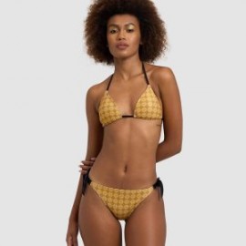 ARENA WOMAN WOMEN’S ARENA 50TH GOLD BIKINI TRIANGLE GOLD MULTI-BLACK