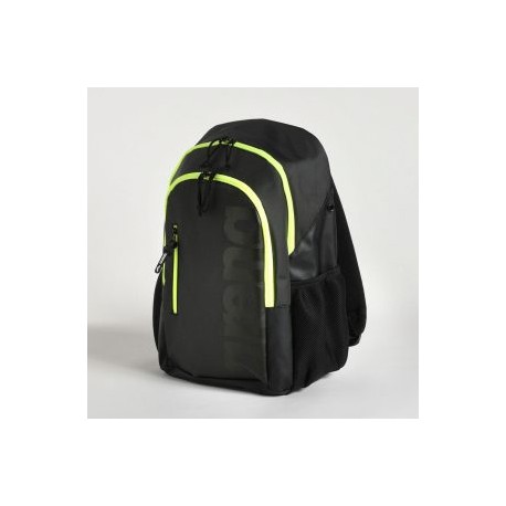 ARENA SPIKY III BACKPACK 30 DARK SMOKE NEON YELLOW