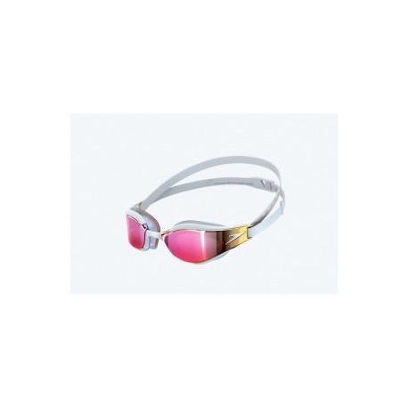 SPEEDO GOGGLES FASTSKIN HYPER ELITE MIRROR WHITE/GOLD