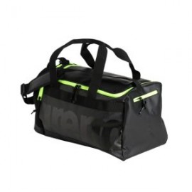 ARENA SPINKY III DUFFLE 40 DARK SMOKE NEON YELLOW