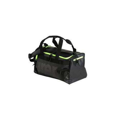 ARENA SPINKY III DUFFLE 40 DARK SMOKE NEON YELLOW