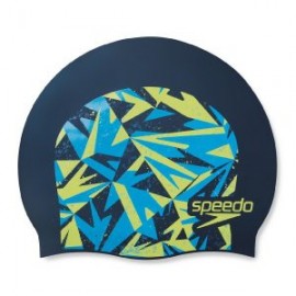 SPEEDO HYPER BOOM SLOGAN PRINT CAP JR ORANGE/RED