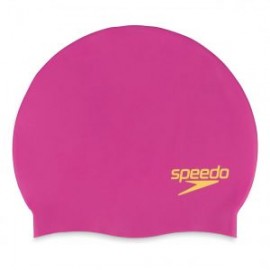 SPEEDO ELASTOMERIC SOLID SILICONE CAP PINK