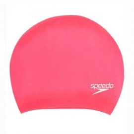 SPEEDO SILICONE LONG HAIR CAP PINK