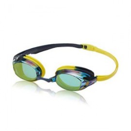 SPEEDO GOGGLE VANQUISHER EV MIRRORED NAVY/YELLOW/AMBER/GOLD