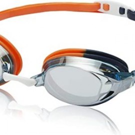 SPEEDO GOGGLE VANQUISHER EV MIRRORED NAVY/ORANGE