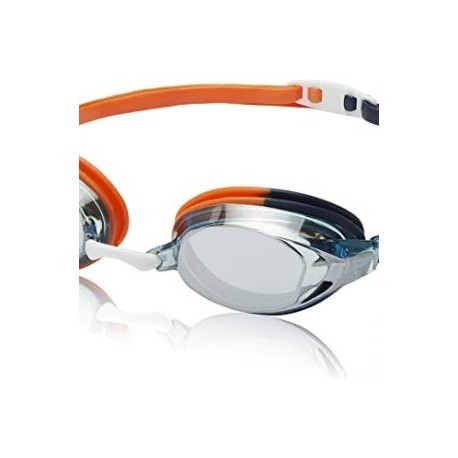 SPEEDO GOGGLE VANQUISHER EV MIRRORED NAVY/ORANGE