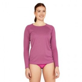 SPEEDO HEATER L/S SWIM TEE FESTIVAL FUCHSIA T. M