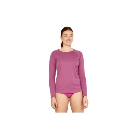 SPEEDO HEATER L/S SWIM TEE FESTIVAL FUCHSIA T. M