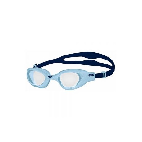 ARENA GOGGLE THE ONE JR. CLEAR CYAN BLUE