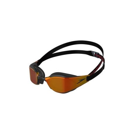 SPEEDO GOGGLES FASTSKIN HYPER ELITE MIRROR BLACK/GOLD