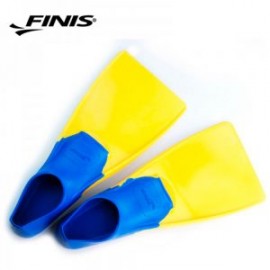 FINIS LONG FLOATING FIN 1-3 BLUE/YELLOW