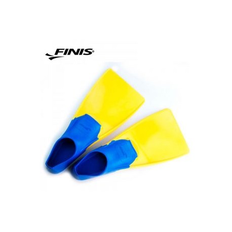 FINIS LONG FLOATING FIN 1-3 BLUE/YELLOW