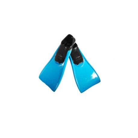 ESCUALO ALETA LARGA FLIPPER BITONO 25-26 AZUL CLARO/NEGRO