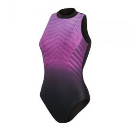 SPEEDO W DIGITAL PLACEMENT HYDRASUIT BLACK/ NEON ORCHID