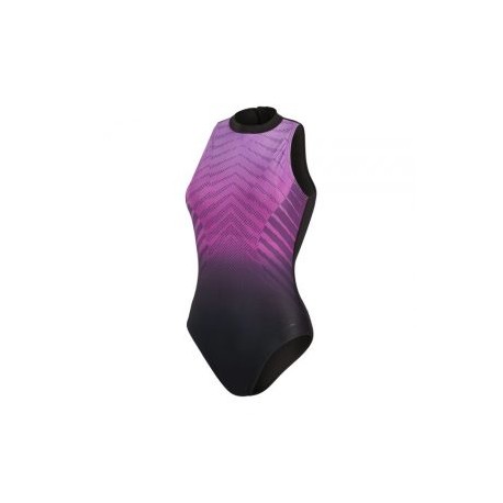 SPEEDO W DIGITAL PLACEMENT HYDRASUIT BLACK/ NEON ORCHID