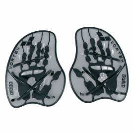 ARENA VORTEX HAND PADDLE SILVER BLACK L