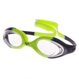 ARENA GOGGLE SPIDER JR NAVY CLEAR CITRONELA