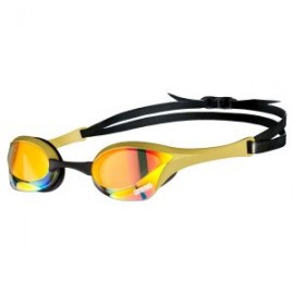 Arena Goggle Cobra Ultra Swipe Mirror Yellow Copper Gold